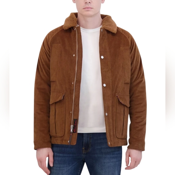 Robert Graham New Men's Brown Corduroy Jacket Size XL - Picture 2 of 16